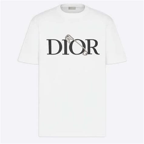 christian dior men's white t shirt|dior men's t shirts.